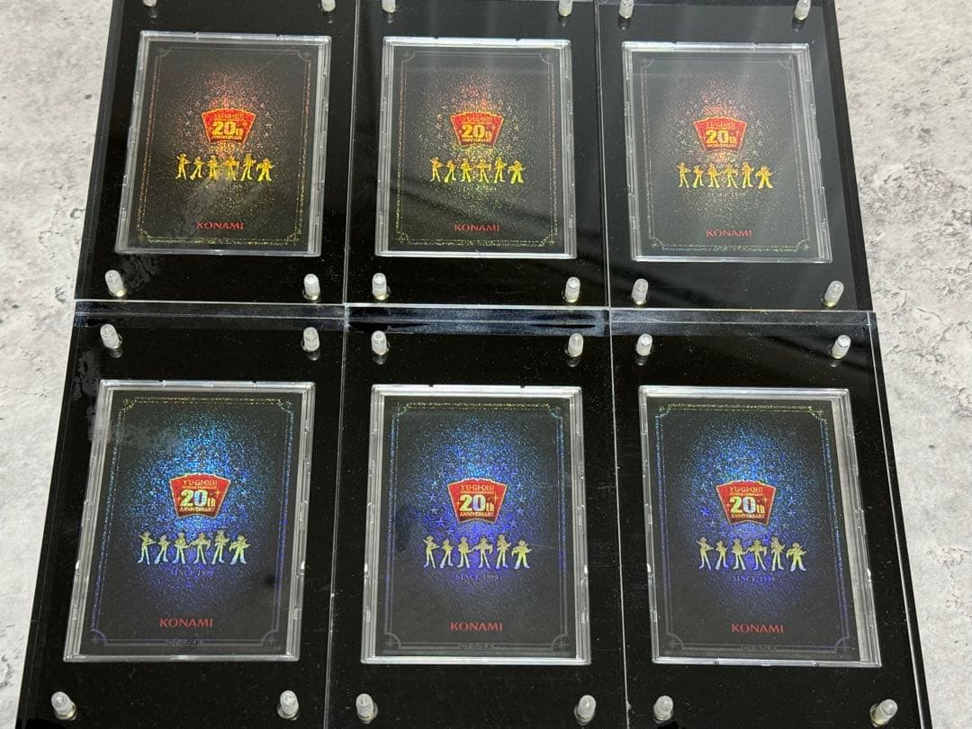 遊戯王 神カード6枚セット 20th プリズマ スクリューダウン付き