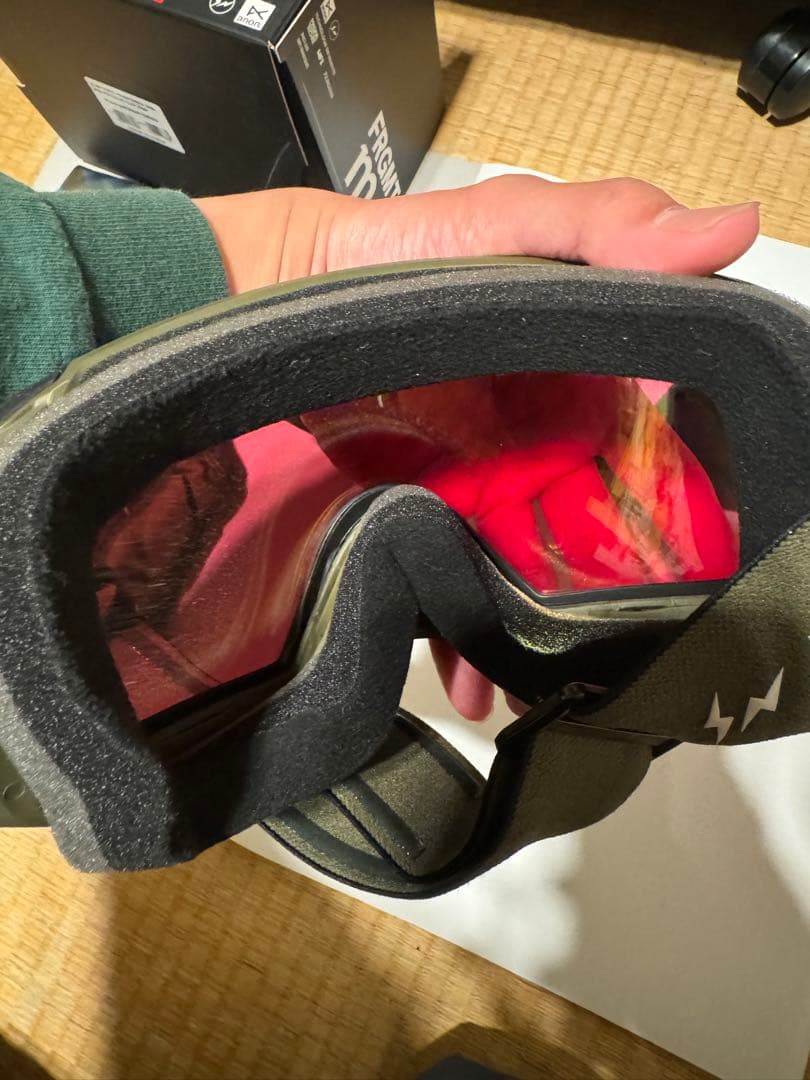 ANON M4 ゴーグル バートン　アノン　藤原ヒロシ　フラグメント