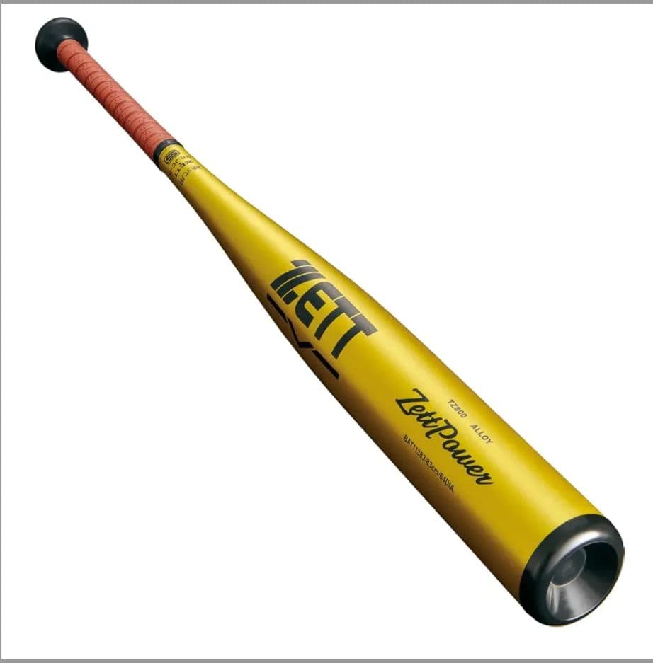 ZettPower 硬式バット ゴールド新基準対応　84cm