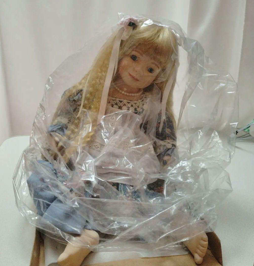 ポリシアンドール 　ビスクドール　　アンティークドール　箱入り