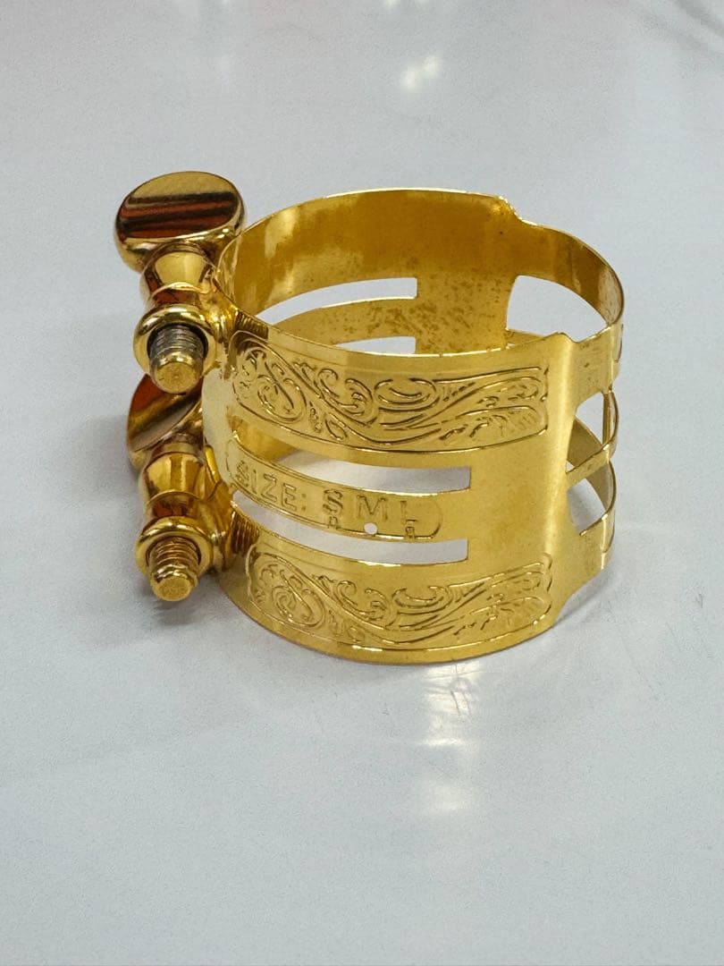 チャールズ・ベイ　テナーサックス用リガチャー Baroque（バロック）金メッキ