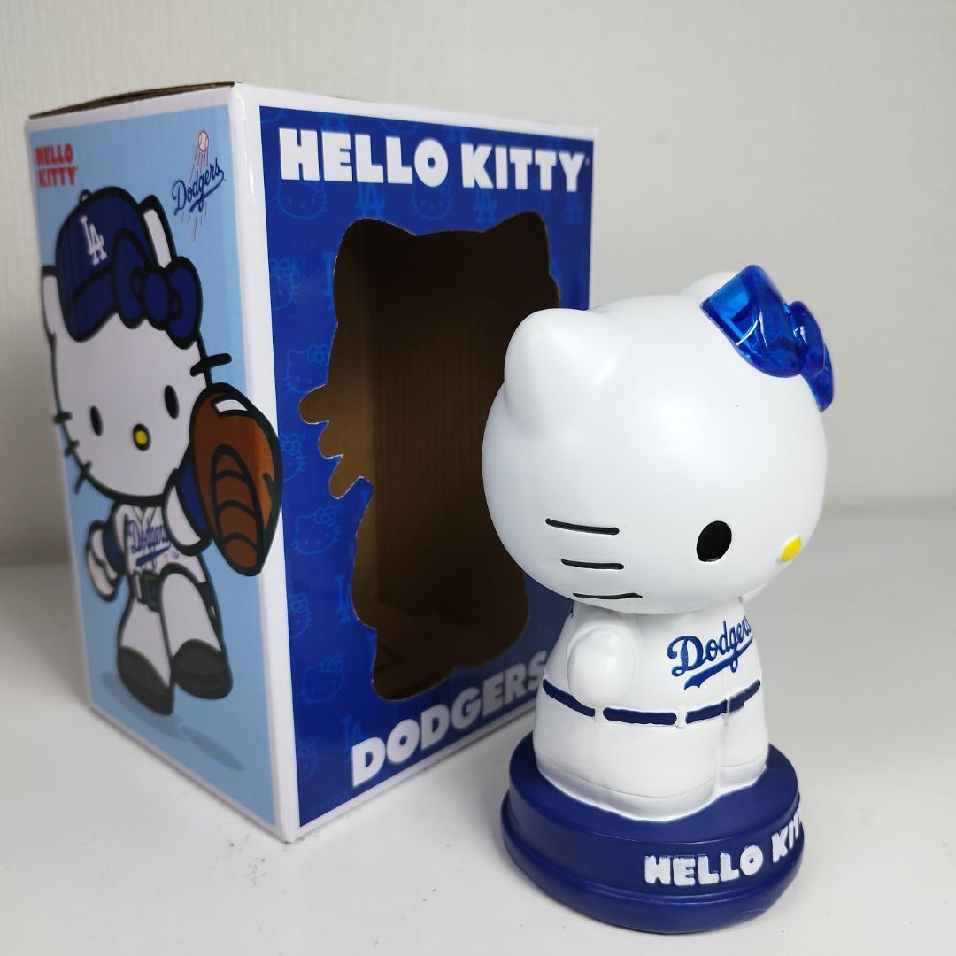 ドジャース ハロー キティ ボブルヘッド フィギュア 大谷翔平 球場配 I308