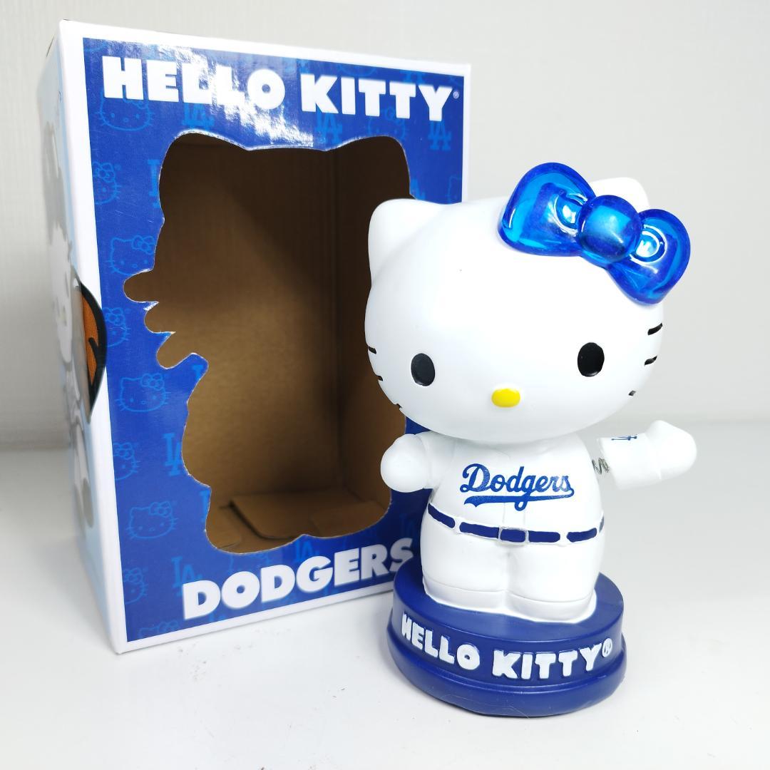 ドジャース ハロー キティ ボブルヘッド フィギュア 大谷翔平 球場配 I308