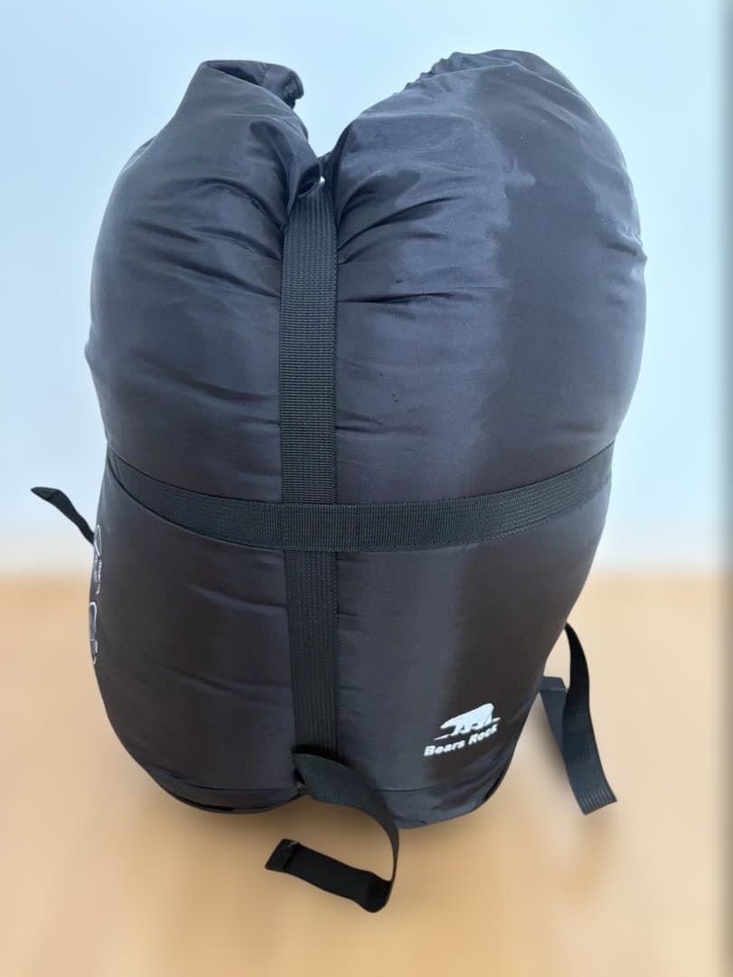 Bears Rock ねぶくろん ブラック 寝袋 TX-701