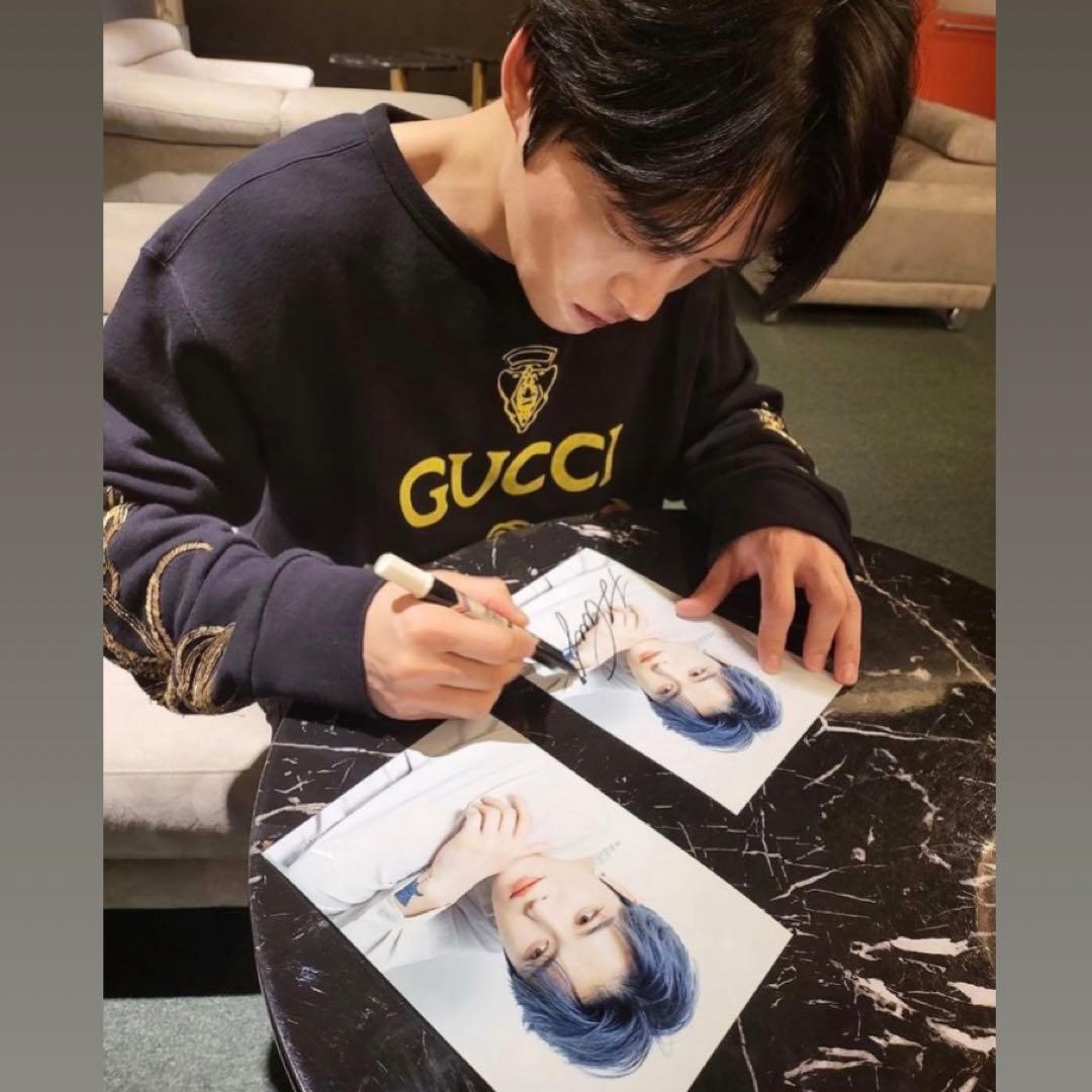 ジェジュン 直筆サイン入り AROMANGミニポスター