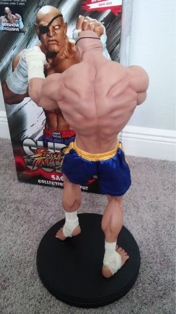 ストリートファイター PCS サガット 1/4 EX版 スタチュー フィギュア