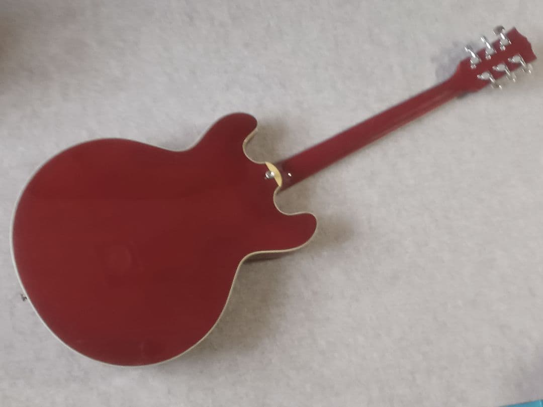 【実力派重視】BLITZ　セミアコ　ES-335タイプ　ギグバッグ付属