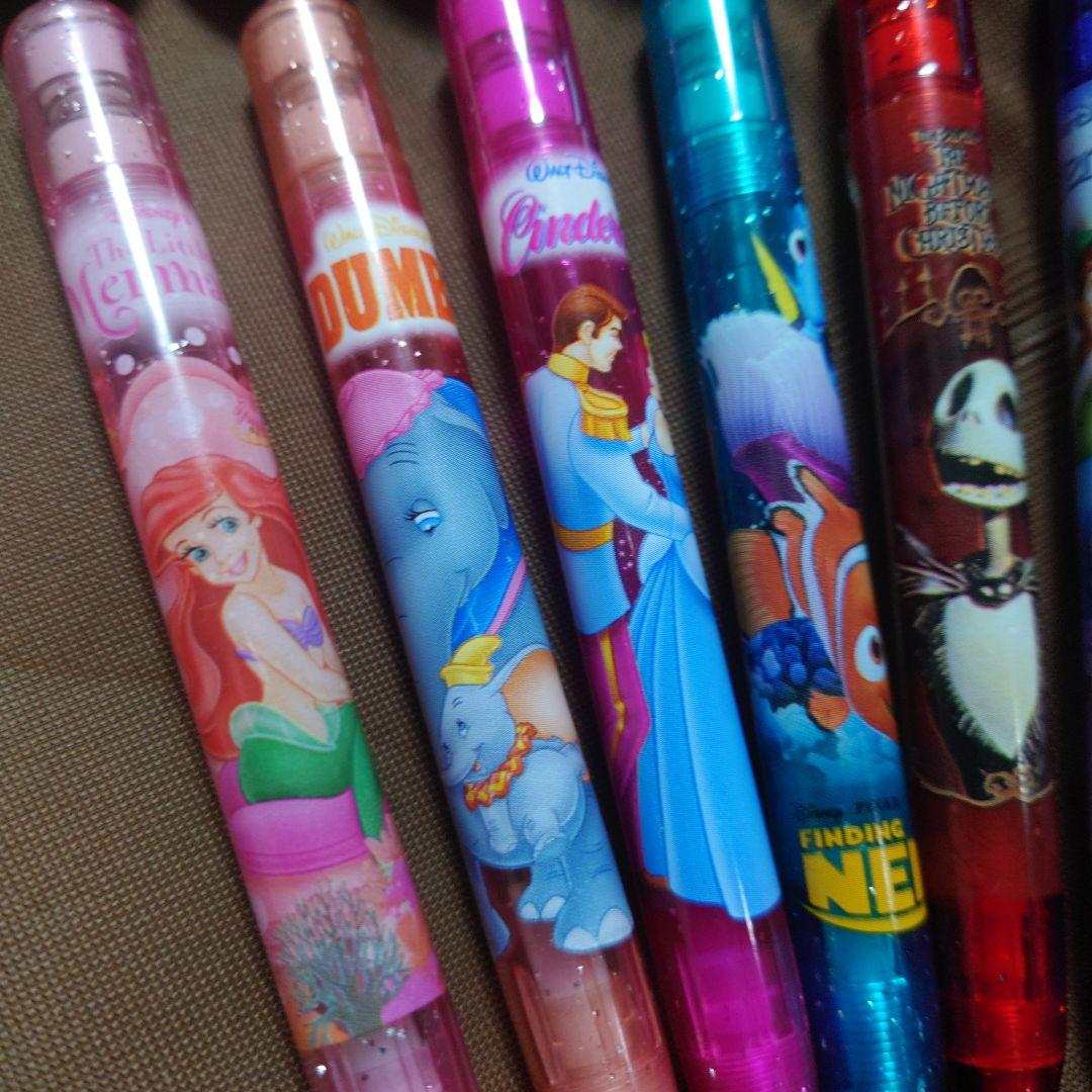 レトロ レア ディズニー 万華鏡 覗きレンズ シャーペン ボールペン セット