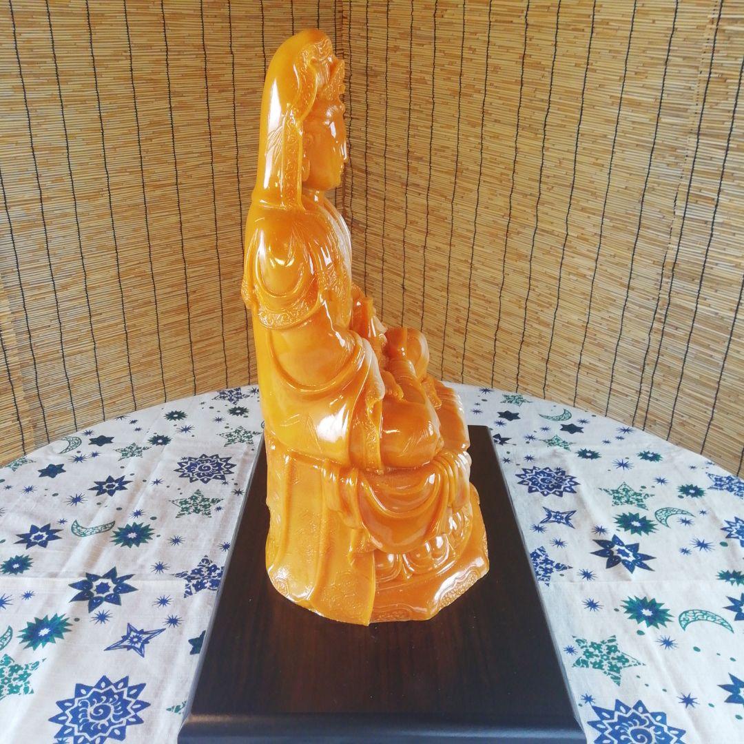 仏像(観音菩薩像)　※台座付き