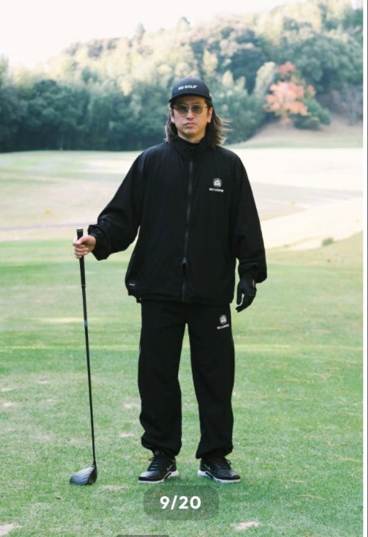 NO GOLF WINDBREAKER JACKET Mサイズ