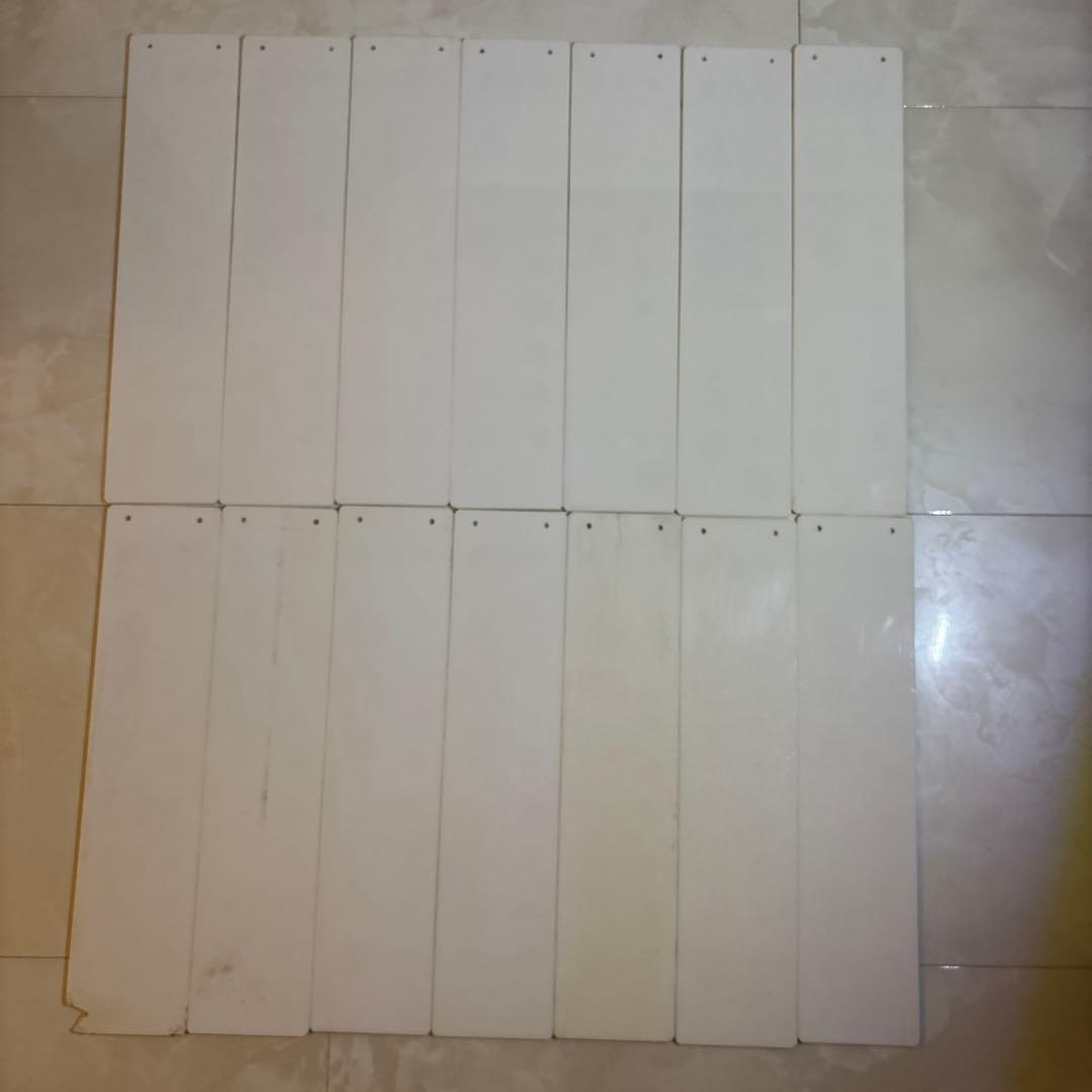 鉄道グッズ　新特急あかぎ　14枚セット　乗車口案内板