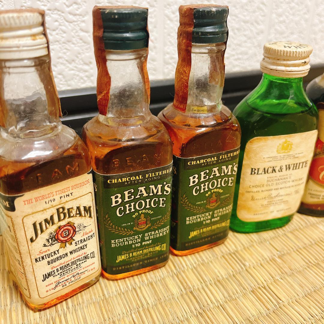 【未開封】ウイスキーミニボトル☆２１本セット☆古酒