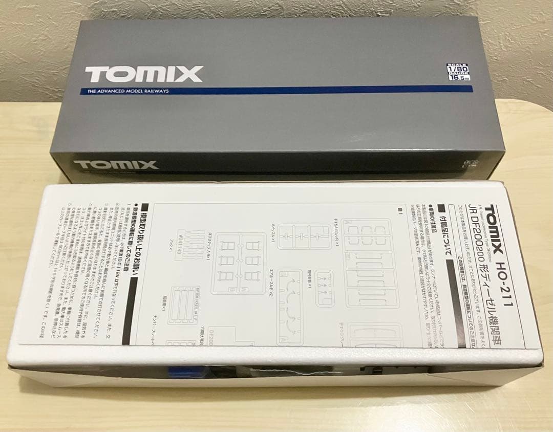 HOゲージ TOMIX DF500 レッドベア