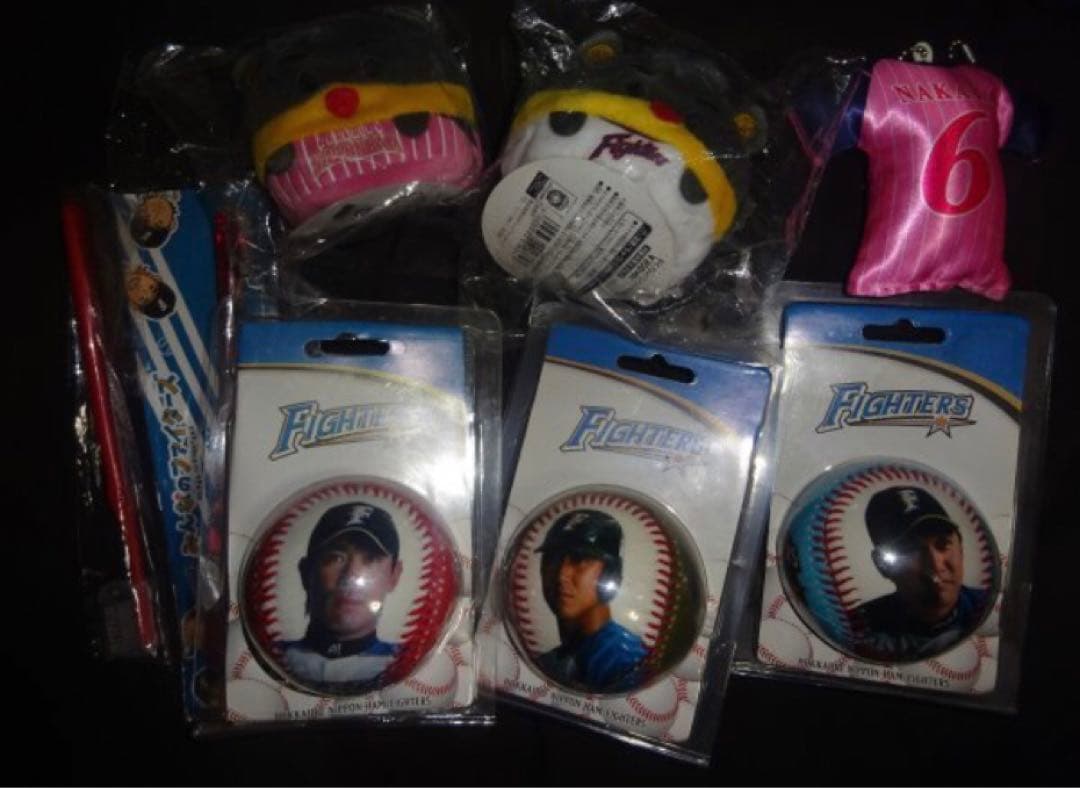 プロ野球　日本ハムファイターズ　フィギュア　マグカップ　ボール　稲葉(1120)