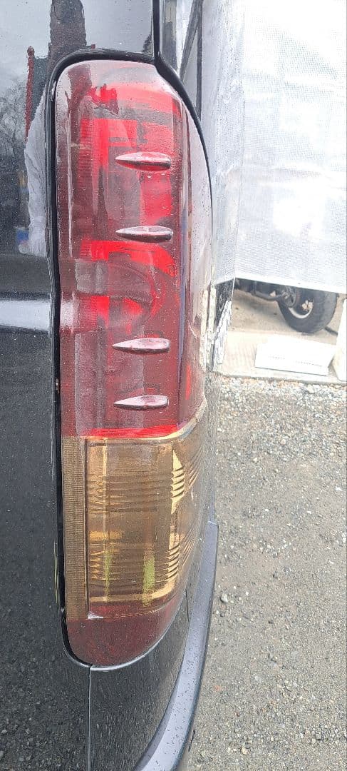 ハイエース テールランプ 自家キャンディーブラウン塗装