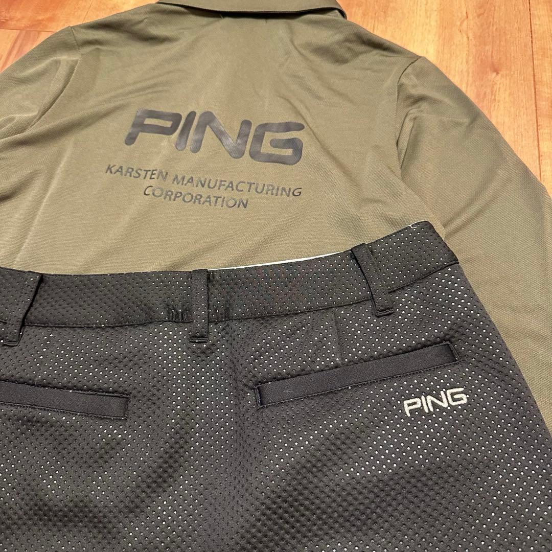 長袖ポロシャツ　ダンボール素材フレアスカート　セットアップ　秋冬　サイズS 新品