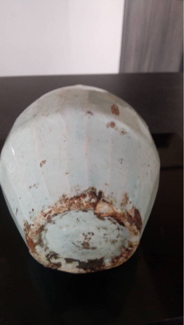 李朝　白磁　面取　朝鮮美術　韓国美術　古道具　古民芸