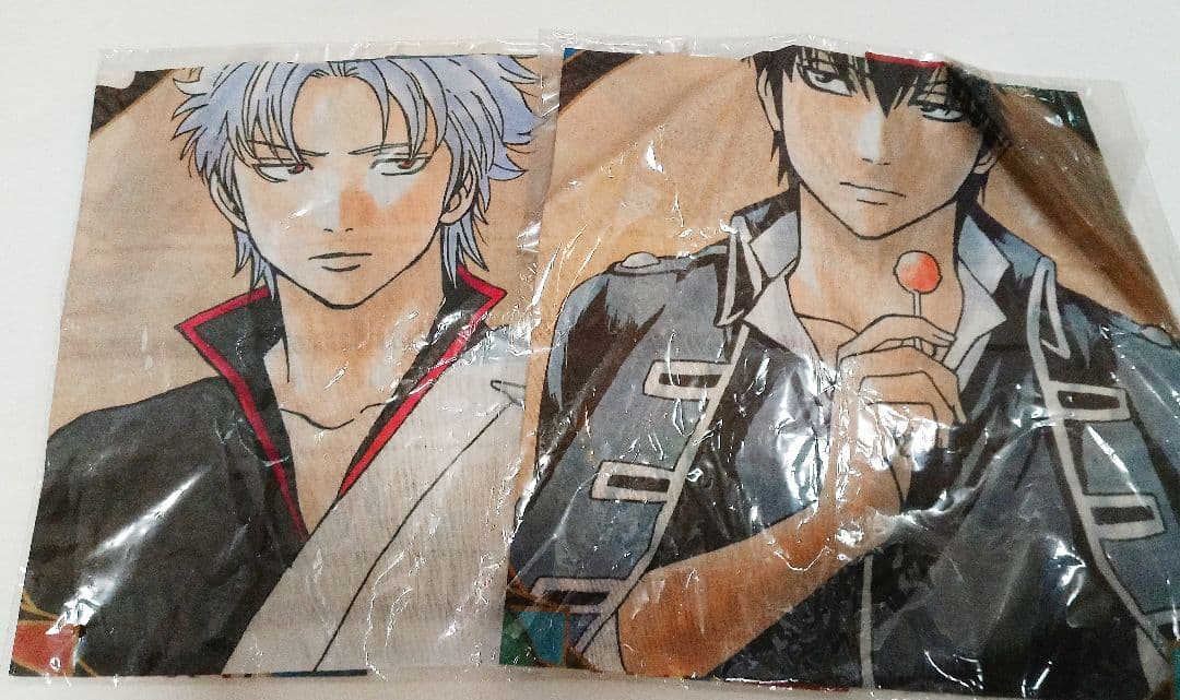 銀魂　ジャンプショップ　大判ハンカチ　坂田銀時　土方十四郎