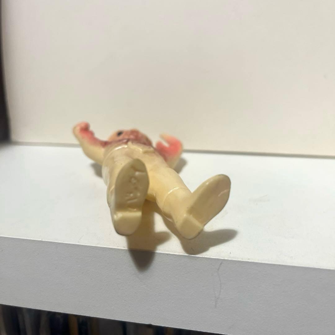 旧バンダイ製 カニバブラー 珍色 ソフビ フィギュア 怪人 当時物 ポピー