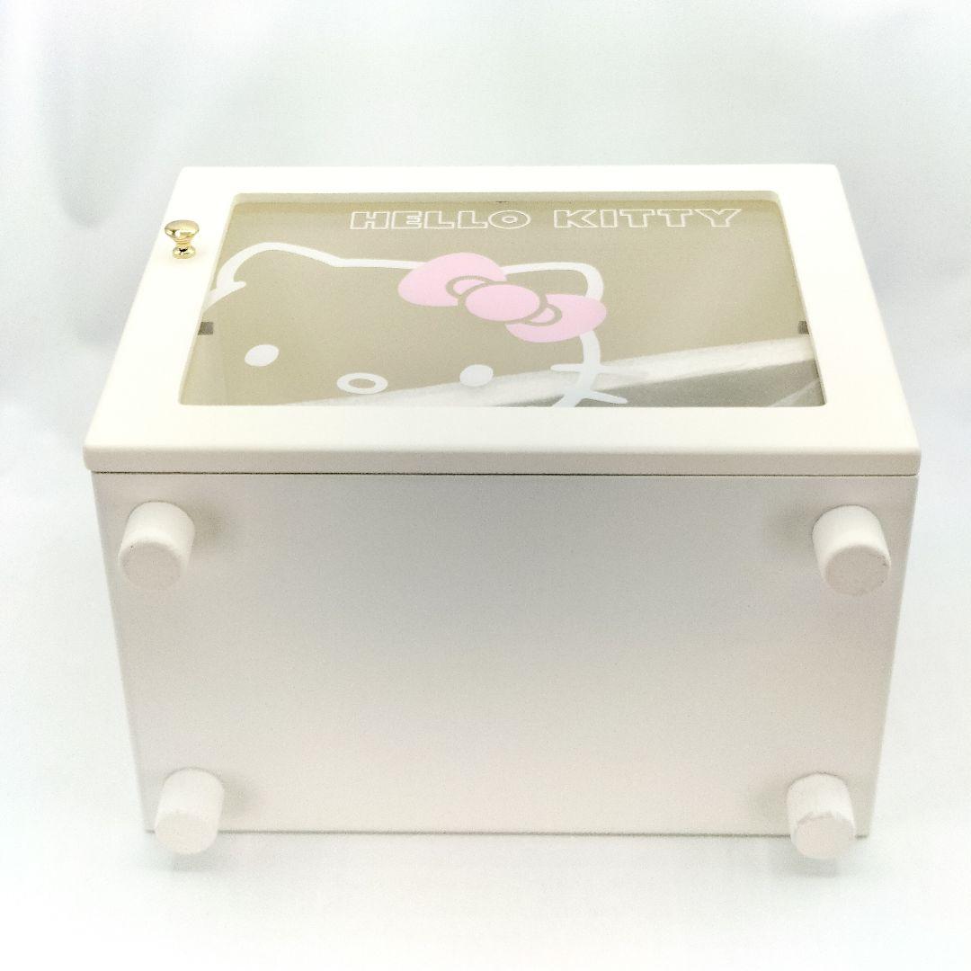 当時物 未使用 ハローキティ 木製 チェスト 棚 2004年 サンリオ 非売品