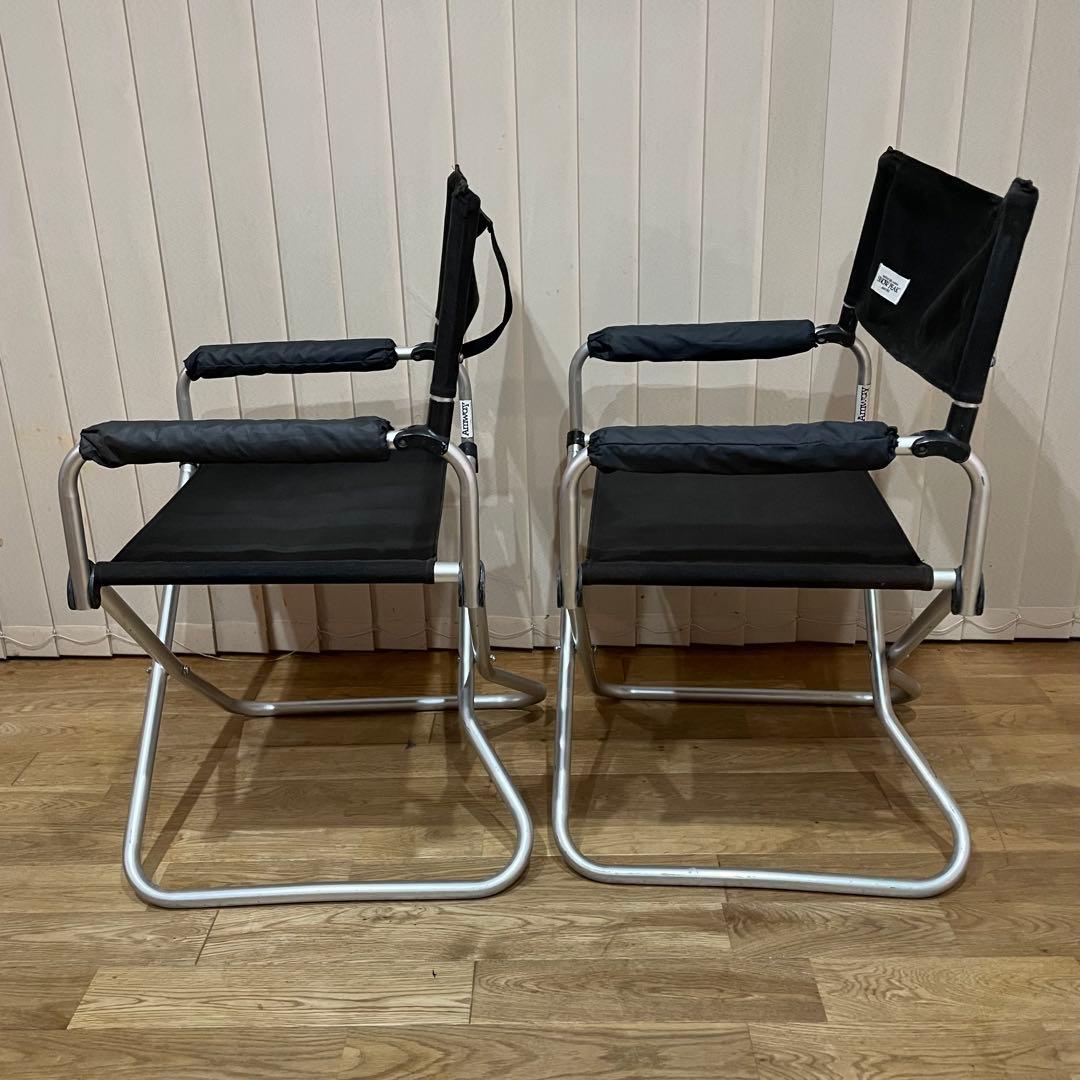 【ヤマコウ期】スノーピーク D. チェアAL　LV-51 2脚　ワイド ブラック