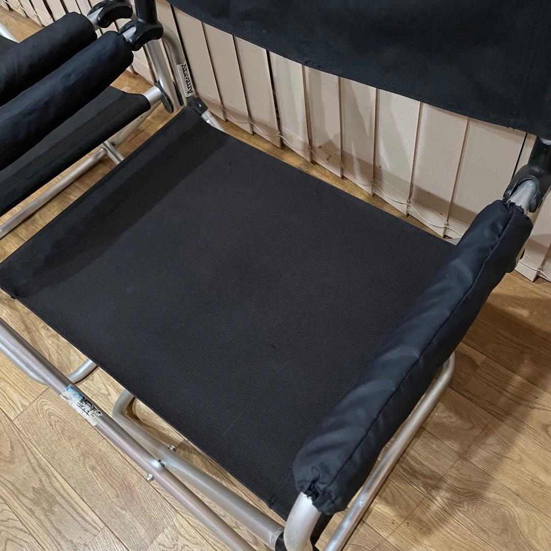 【ヤマコウ期】スノーピーク D. チェアAL　LV-51 2脚　ワイド ブラック