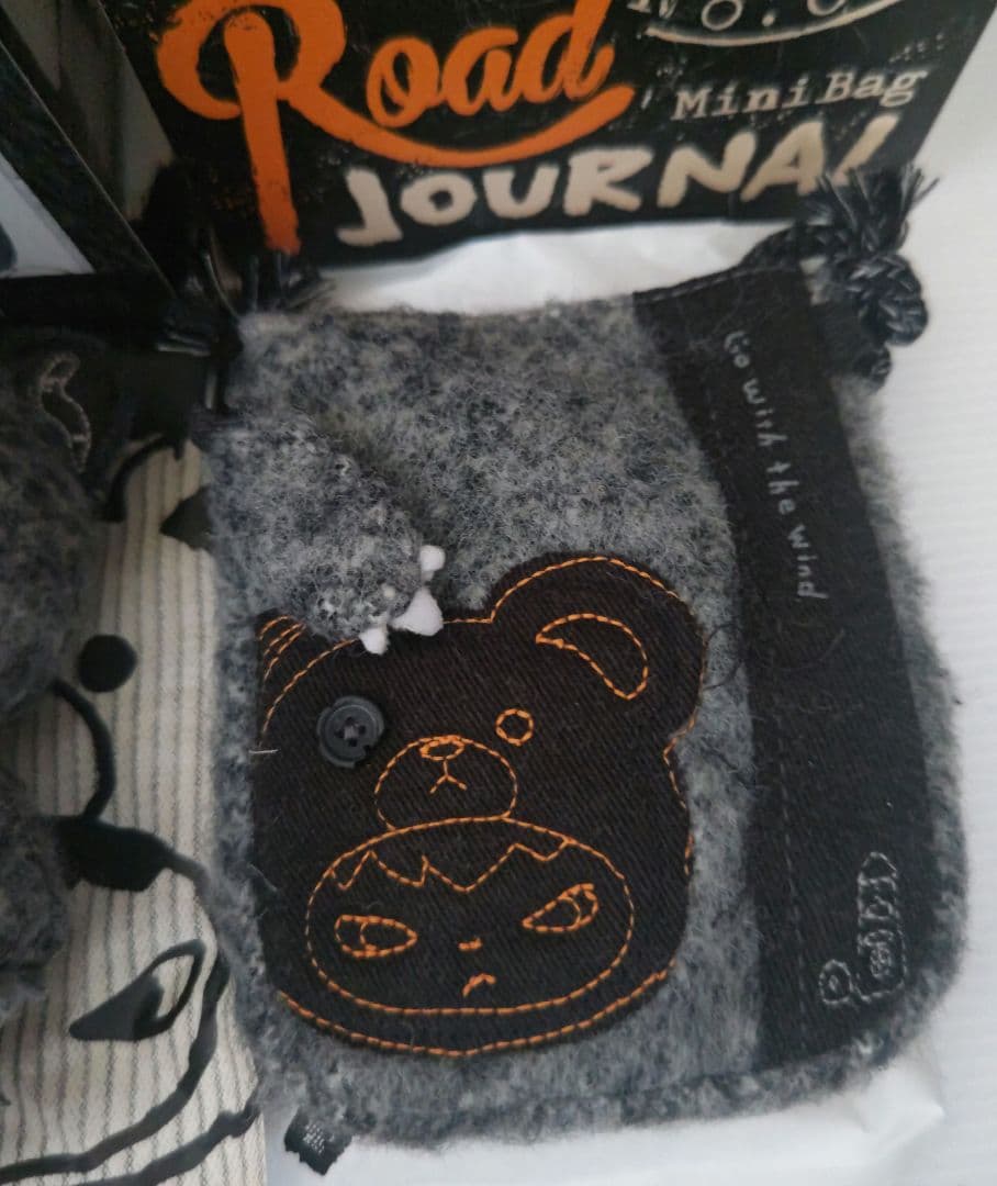 Hirono Road Journal シリーズ　ぬいぐるみ＆ミニバッグ