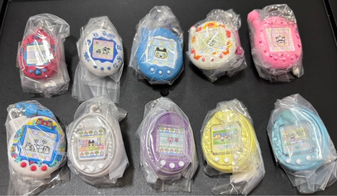 大たまごっち展　ミニチュアチャームコレクション　全10種セット　未開封　30th