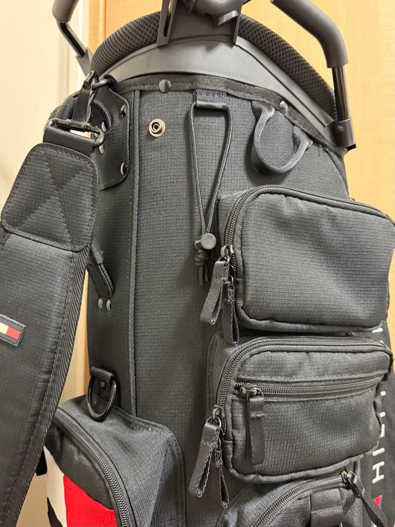 美品★トミーヒルフィガー★キャディバッグ★ゴルフ★ゴルフバッグ★★レア