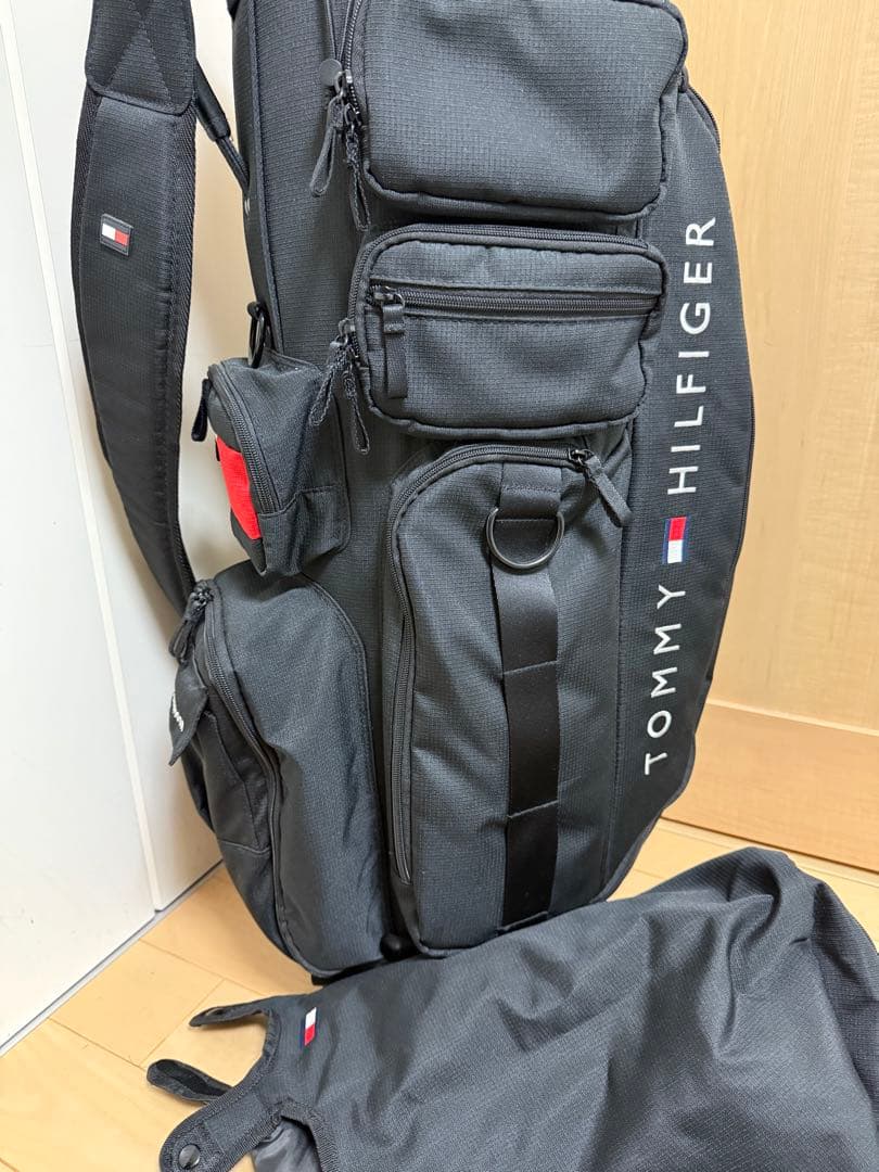 美品★トミーヒルフィガー★キャディバッグ★ゴルフ★ゴルフバッグ★★レア