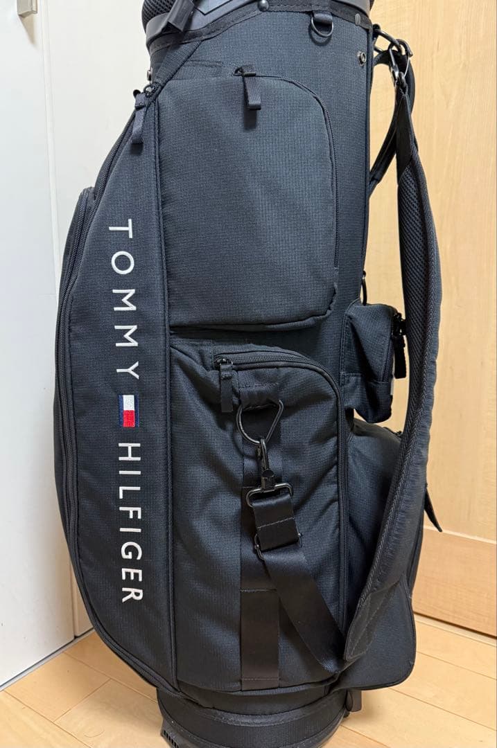 美品★トミーヒルフィガー★キャディバッグ★ゴルフ★ゴルフバッグ★★レア