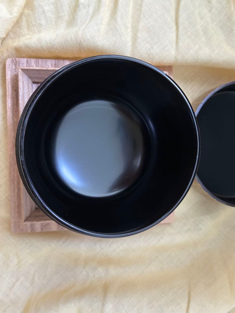 2/8迄値下げ中！　【新品 未使用】　前志芸男　沈金七宝之図　茶道具 棗