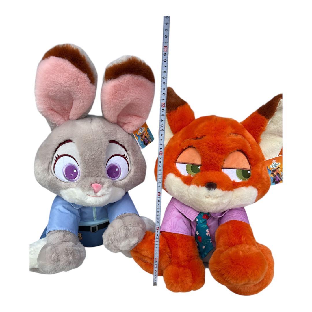 【特大】ズートピア2 ぬいぐるみ ジュディ ニック 2種類セット コストコ