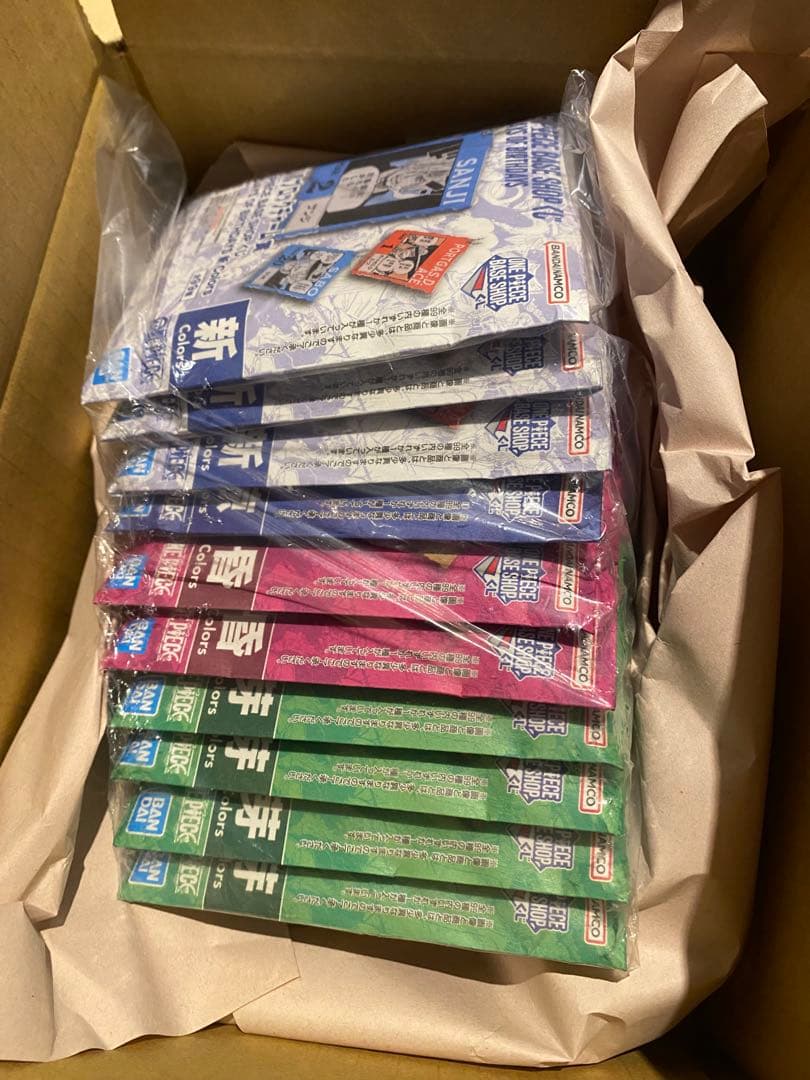 ONE PIECE BASE SHOP くじ　アクリルブロック賞　麦わらの一味