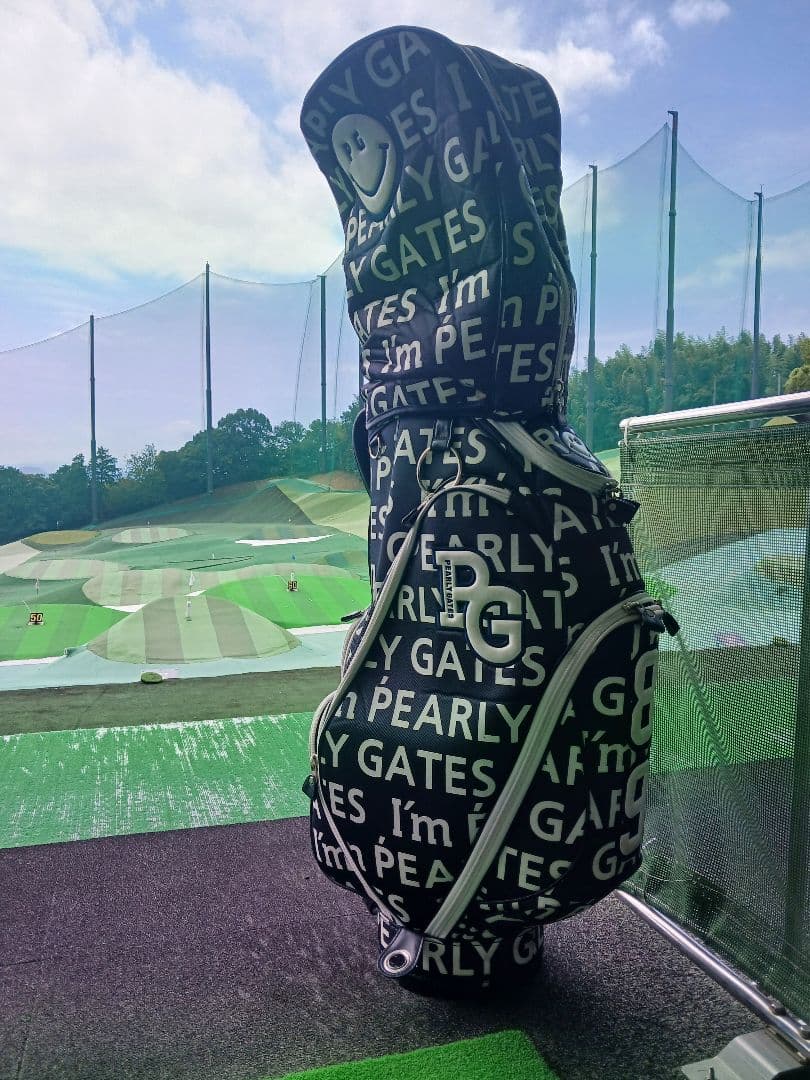 やーしよ様PEARLY GATES キャディバッグ ネイビー　ヘッドカバー3点