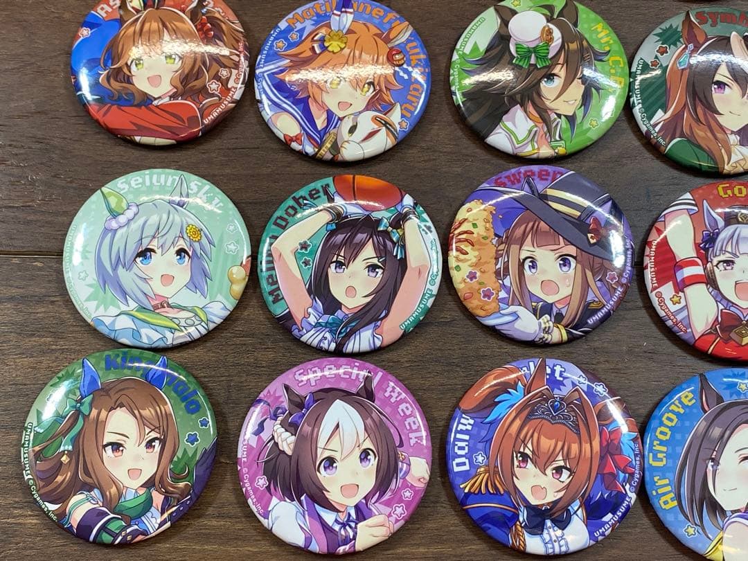 ウマ娘 プリティーダービー　熱血ハチャメチャ大感謝祭！　缶バッジ　25種