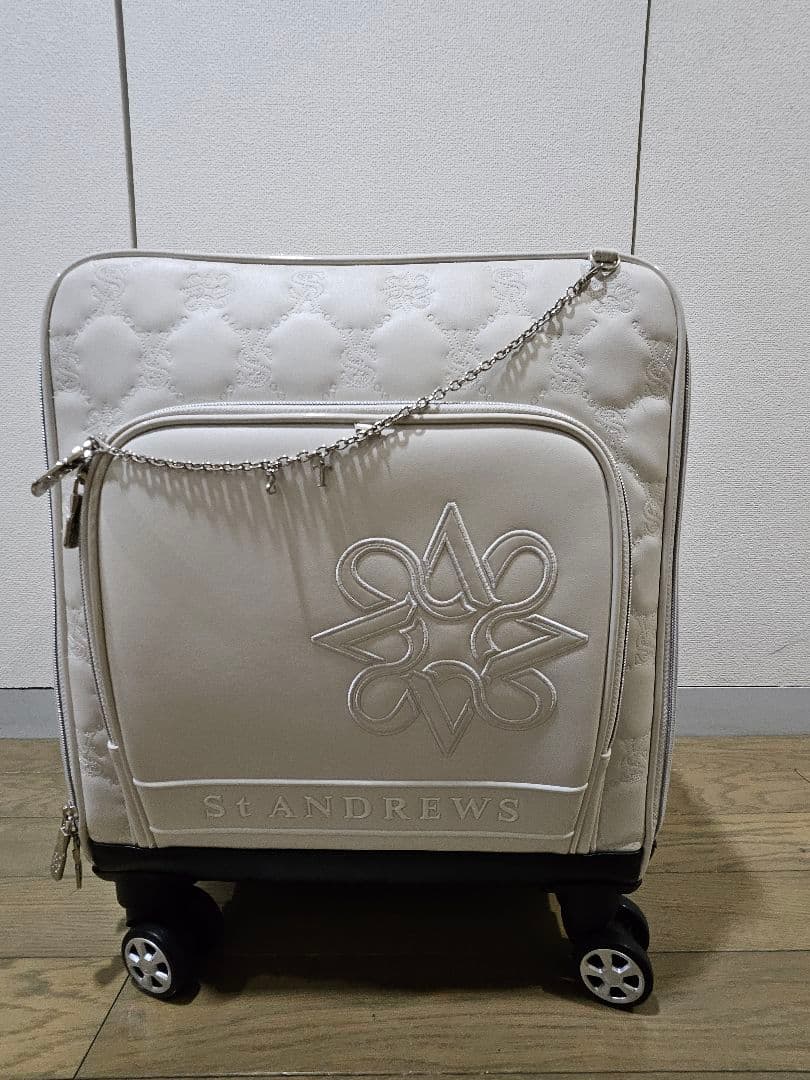 St ANDREW　キャリーケース／カートケース ホワイト