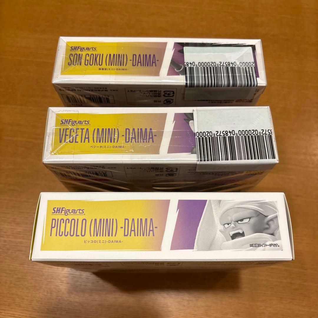 ドラゴンボール S.H.フィギュアーツ DAIMA 孫悟空＆ベジータ＆ピッコロ