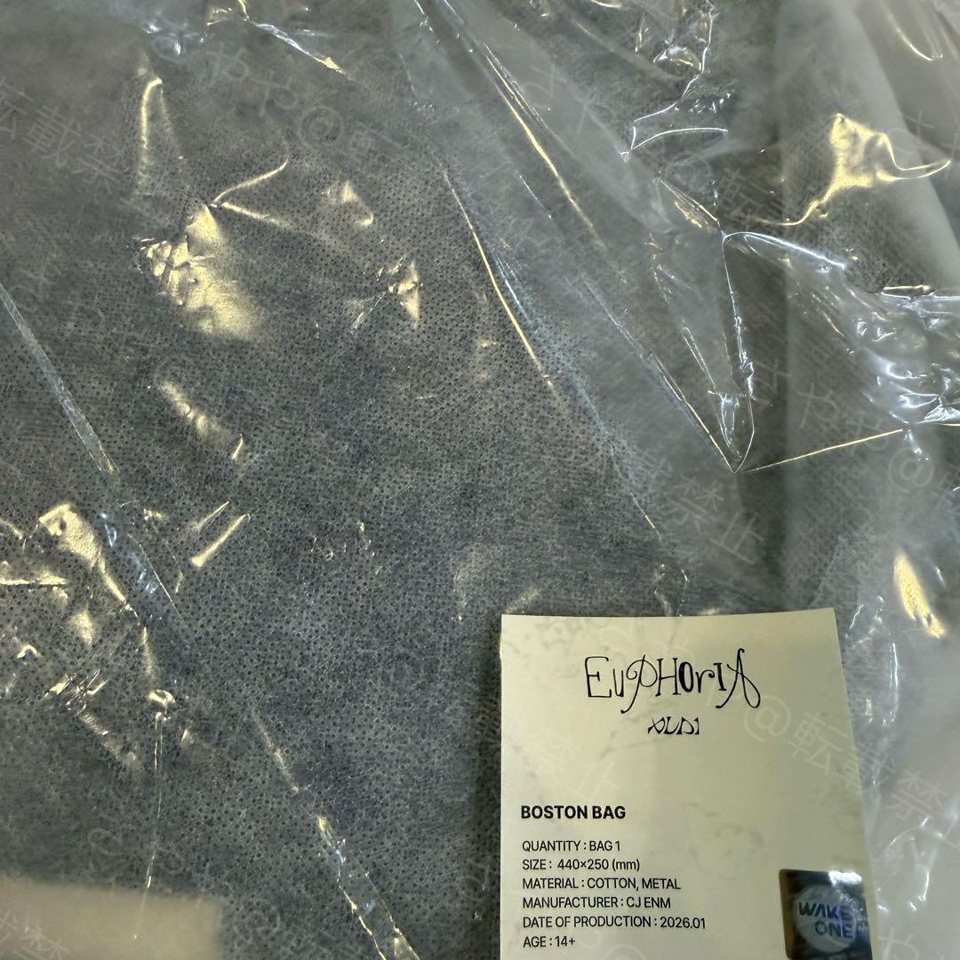 ALD1 韓国 ポップアップ EUPHORIA ボストンバッグ