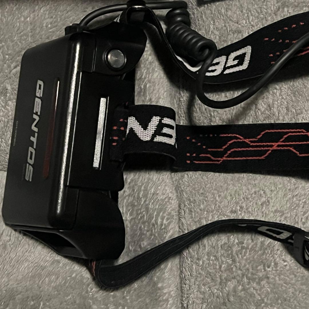【美品】GENTOS ジェントス GH-200RG ヘッドライト