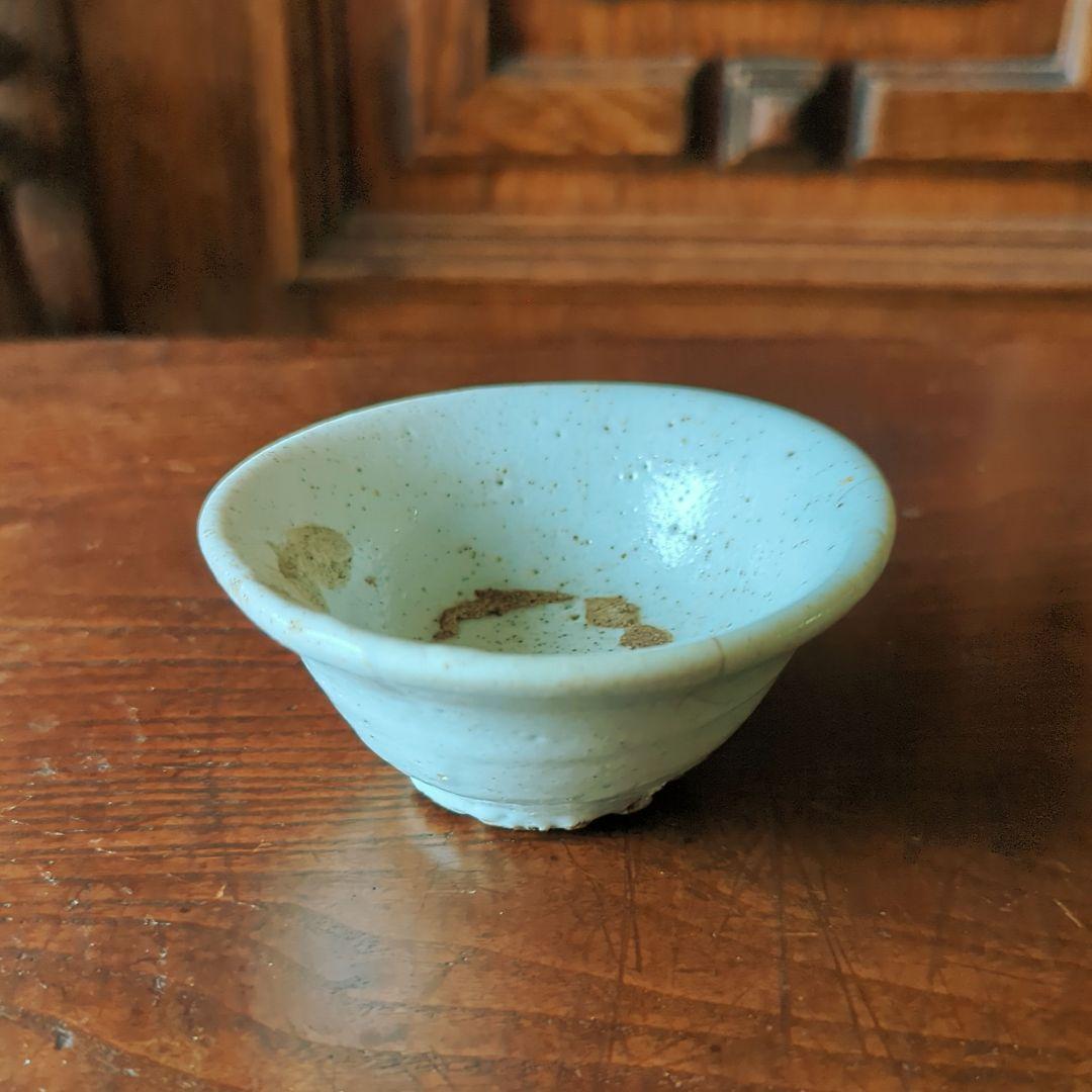 李朝 堅手ぐい呑み 朝鮮王朝時代