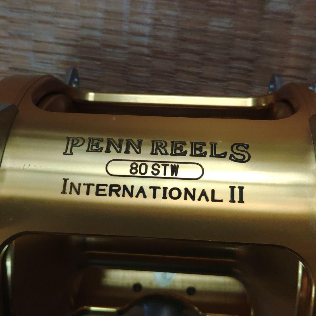 美品PENN インターナショナル80STW 希少ティブロンT-BARハンドル