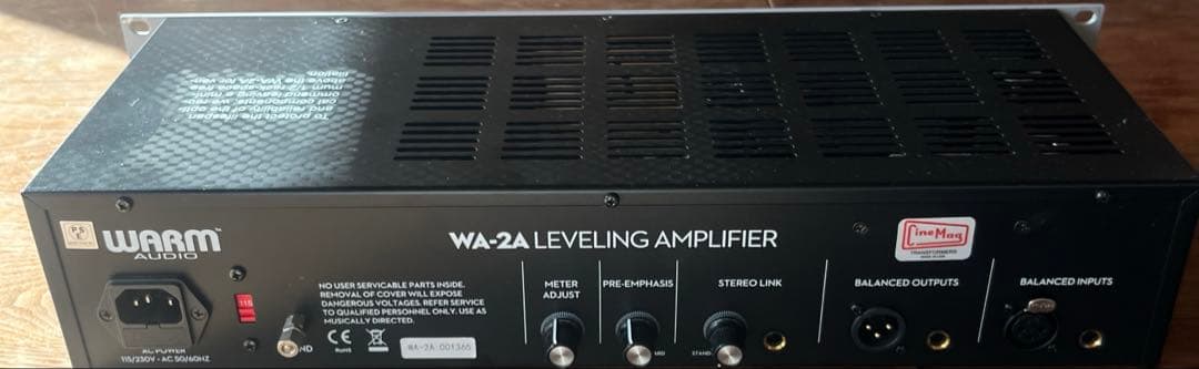 Warm Audio WA-2A アナログコンプレッサー