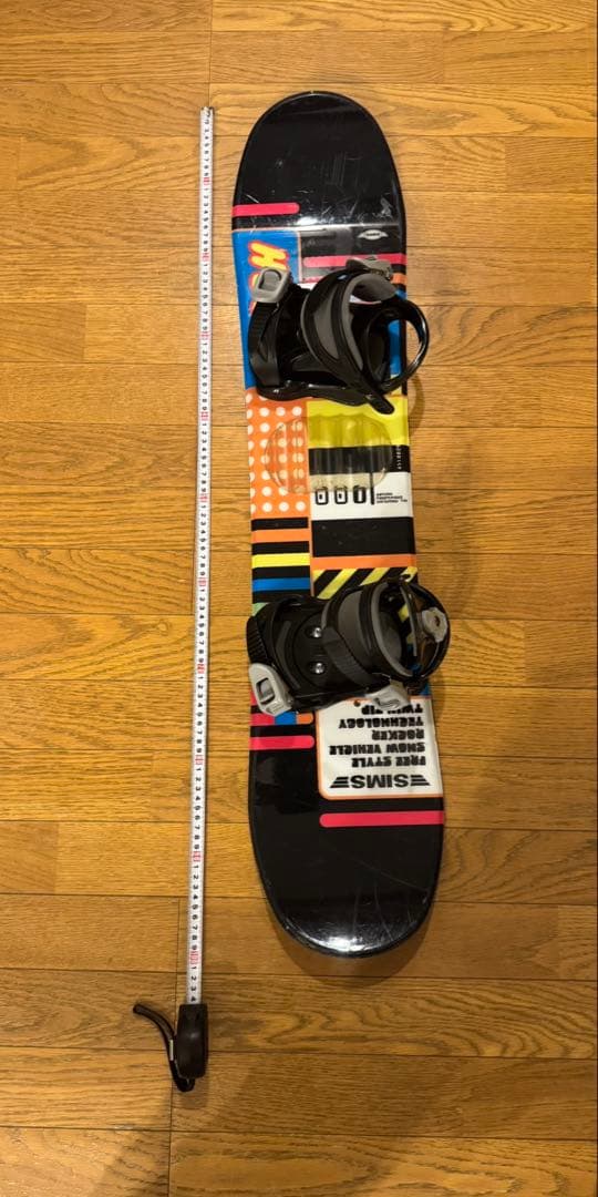 BURTON キッズ ブーツSIMS ボードビンディング付き 3点セット