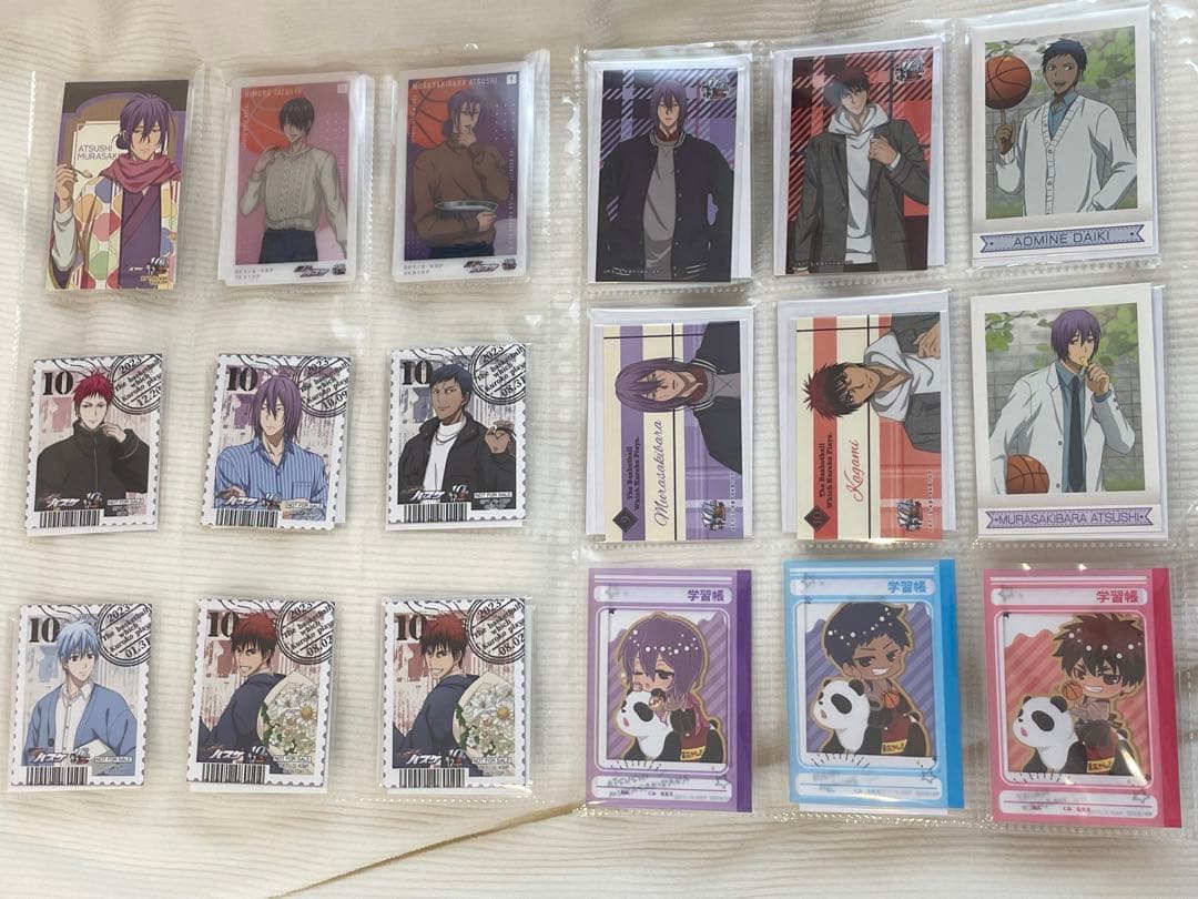 200点以上! 黒子のバスケ まとめ売り 紙類 クリアファイル アクスタなど