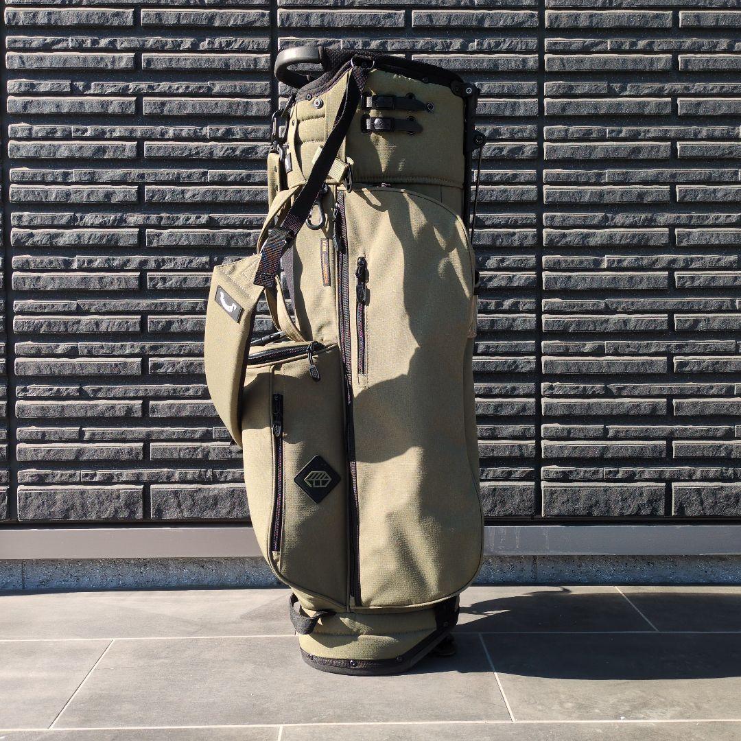 JONES オリーブグリーン キャディバッグ　一番人気色　品切品
