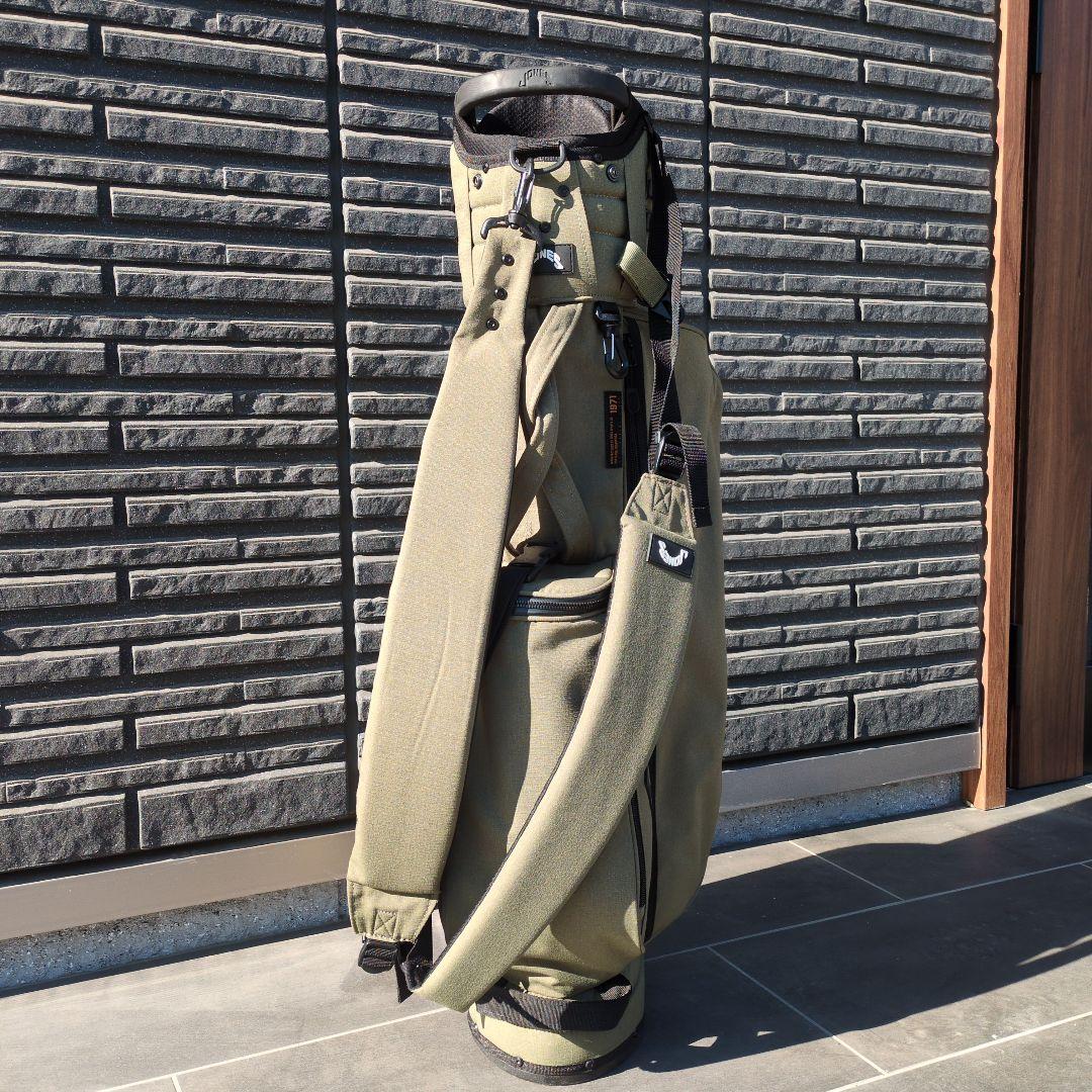 JONES オリーブグリーン キャディバッグ　一番人気色　品切品