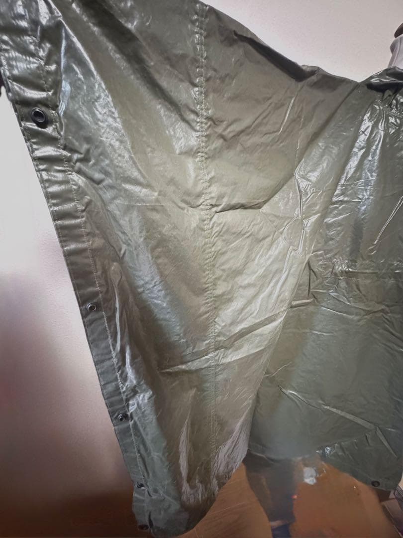 米軍 実物 レインポンチョ ナム戦