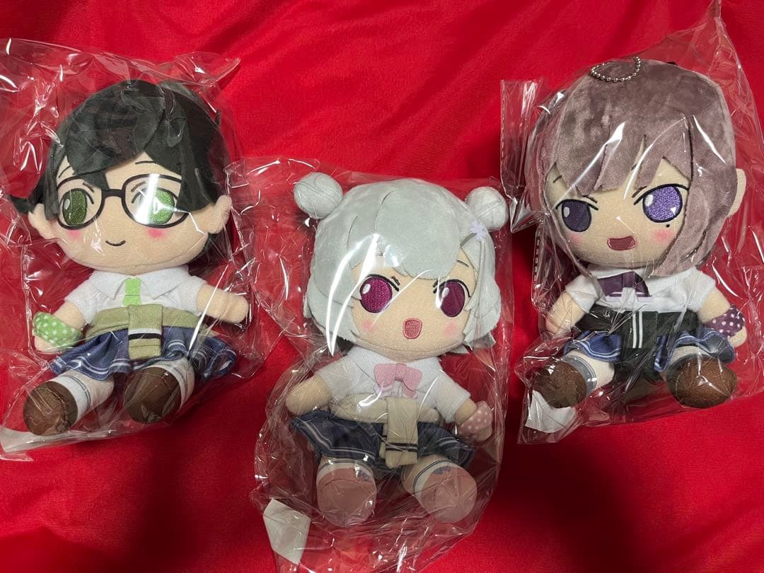 AHS 夏服おすわりぬいぐるみ 小春六花 夏色花梨 花隈千冬 3点 クラファン