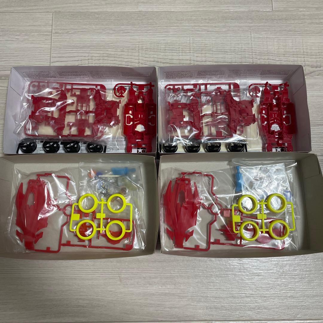 タミヤ　ミニ四駆　アバンテMk.III レッドスペシャル　4個セット